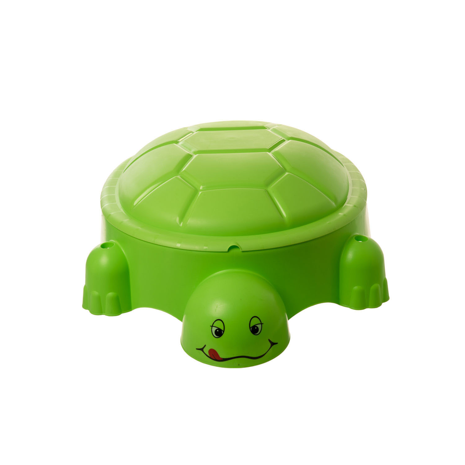 Small Turtle Pool with Lid 60L Green Image 1