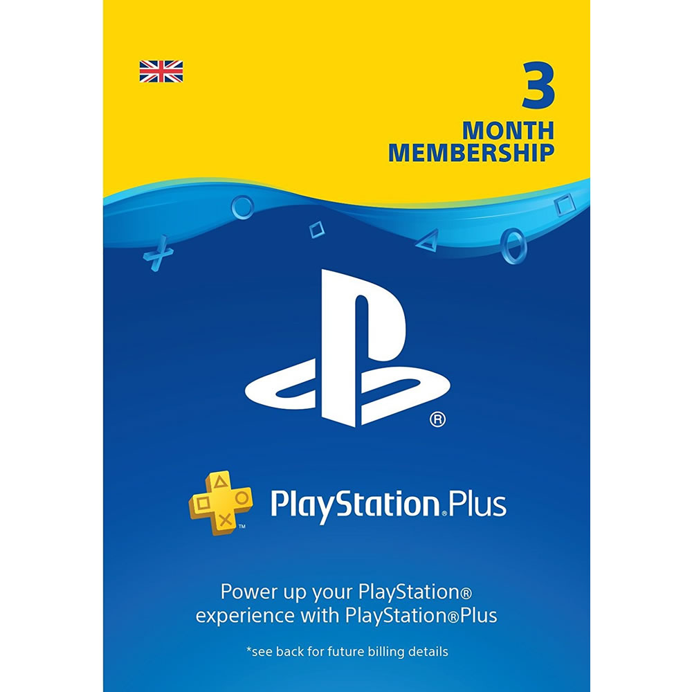 Sony Playstation 3 Month Gift Card Wilko