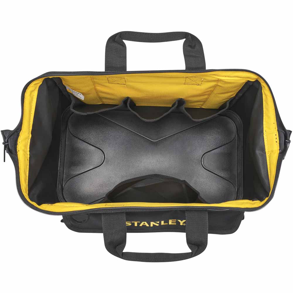 Stanley Open Mouth Tool Bag 16in with Shoulder Strap Image 2