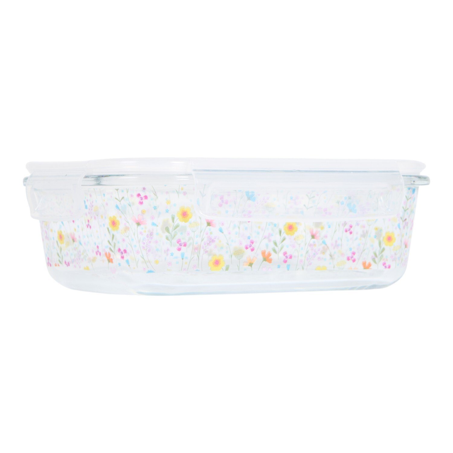 In Bloom Clear Glass Food Storage Image 2