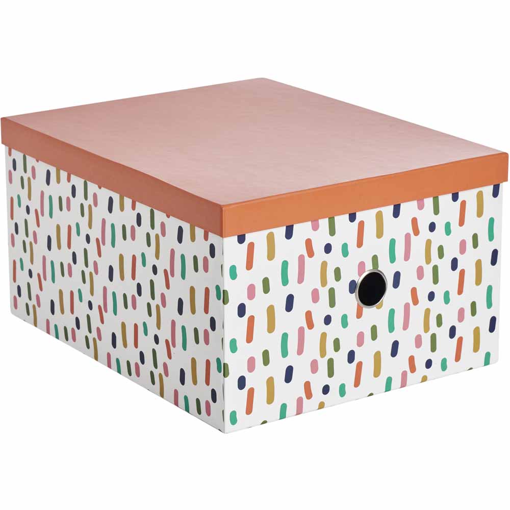 Wilko Woodland Storage Boxes 3pk Wilko