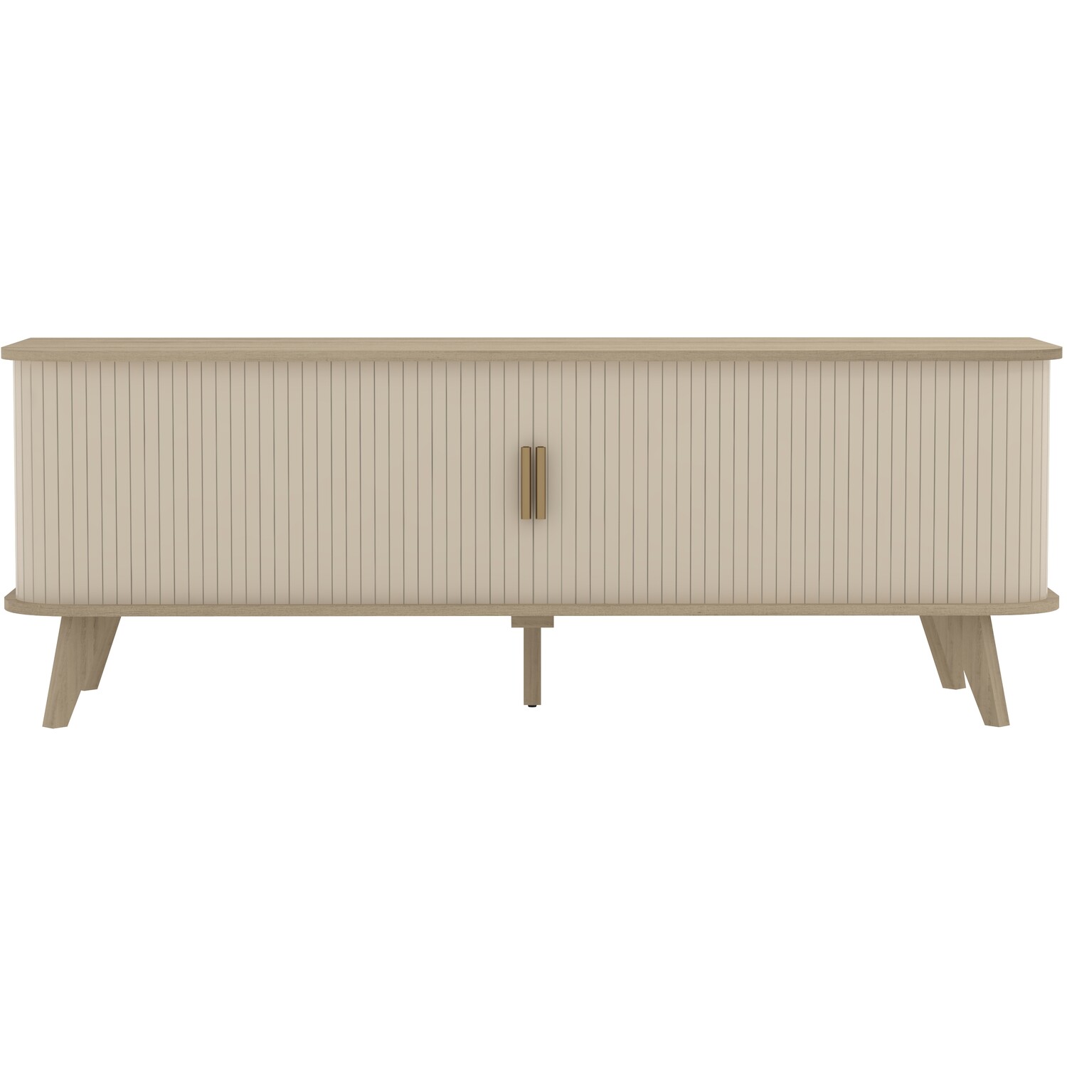 Mateo Sliding Door TV Unit Neutral Image 7