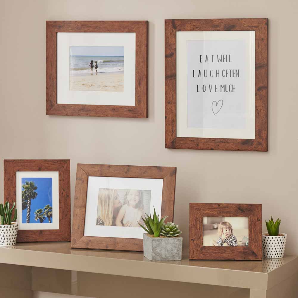 Wilko A4 Rustic Effect Photo Frame Image 4