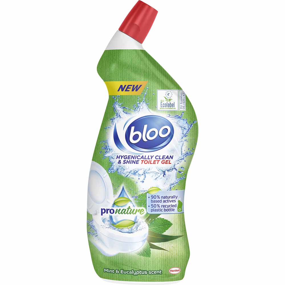 Bloo Pronature Mint Liquid Toilet Cleaner 700ml Image 1
