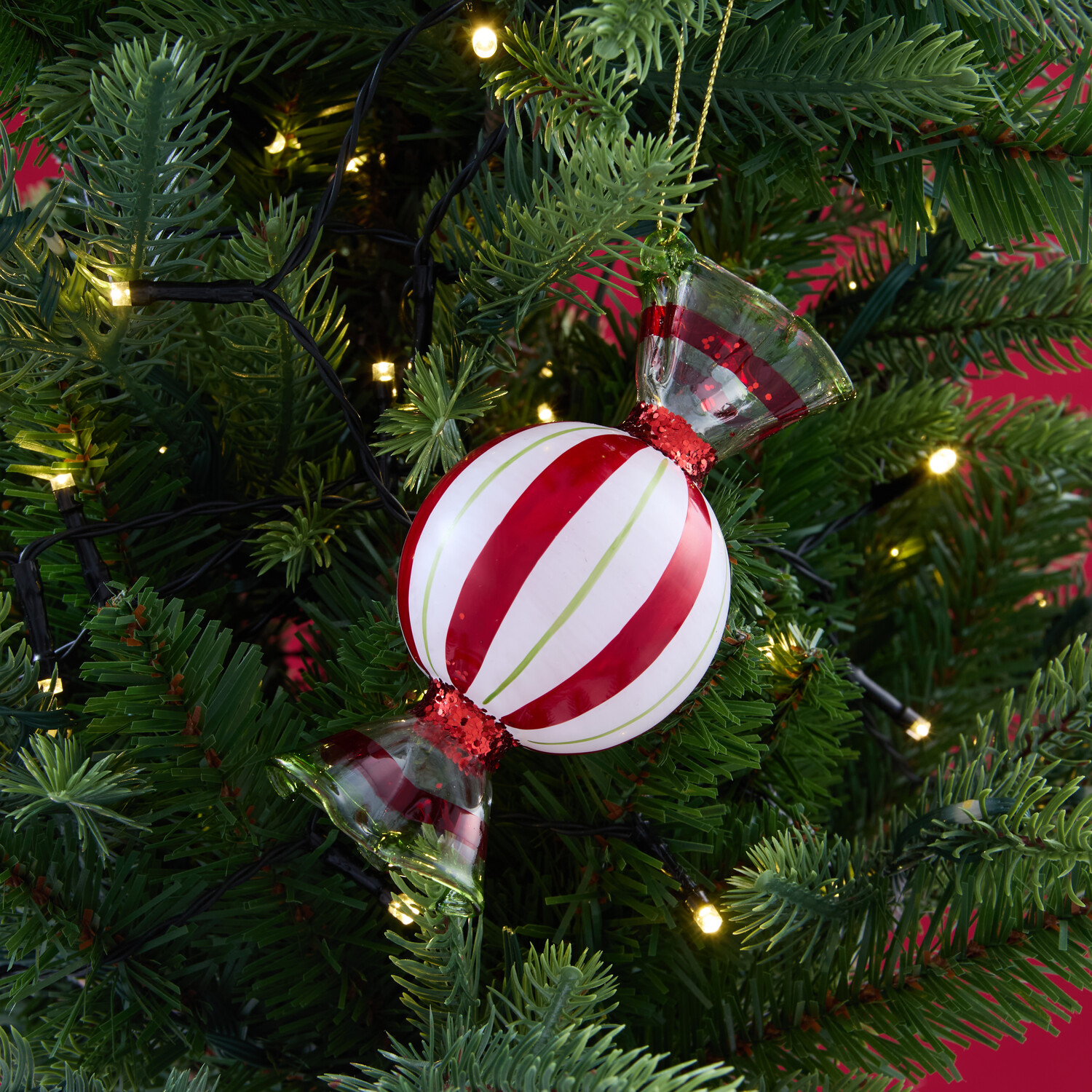 Glass Sweetie Tree Decoration Image 5