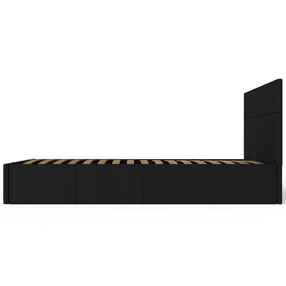 GFW Single Black End Lift Ottoman Bed Image 7