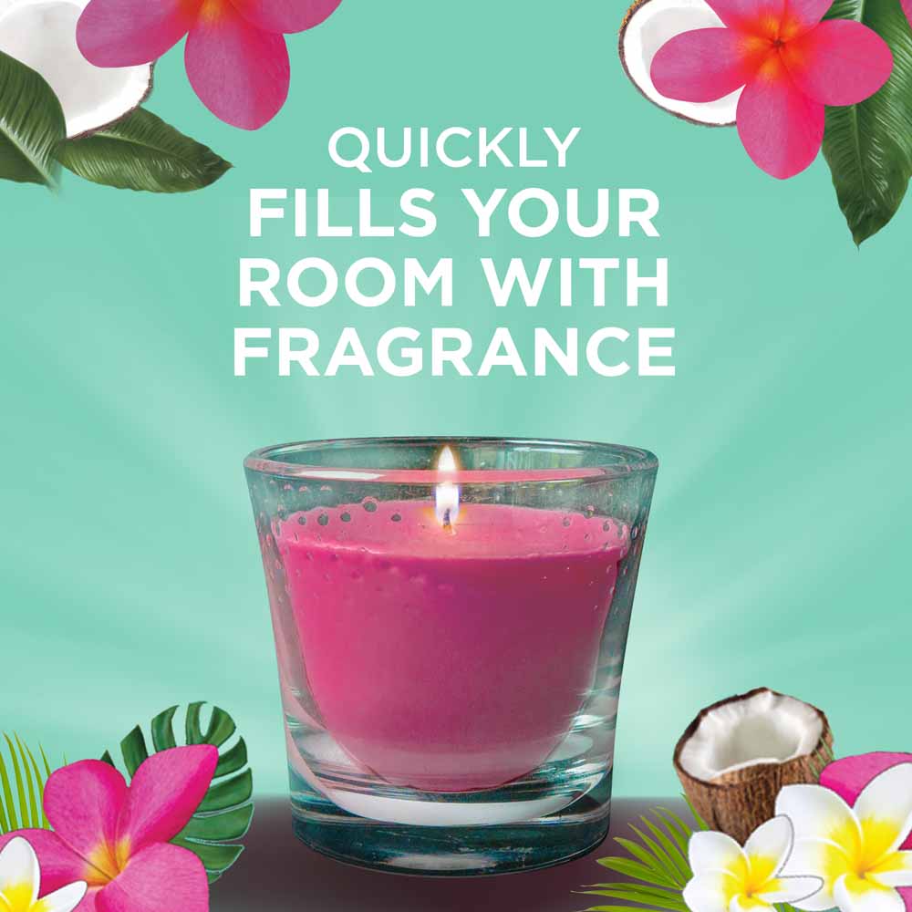 Glade Candle Tropical Blossoms Air Freshener 129g Image 4