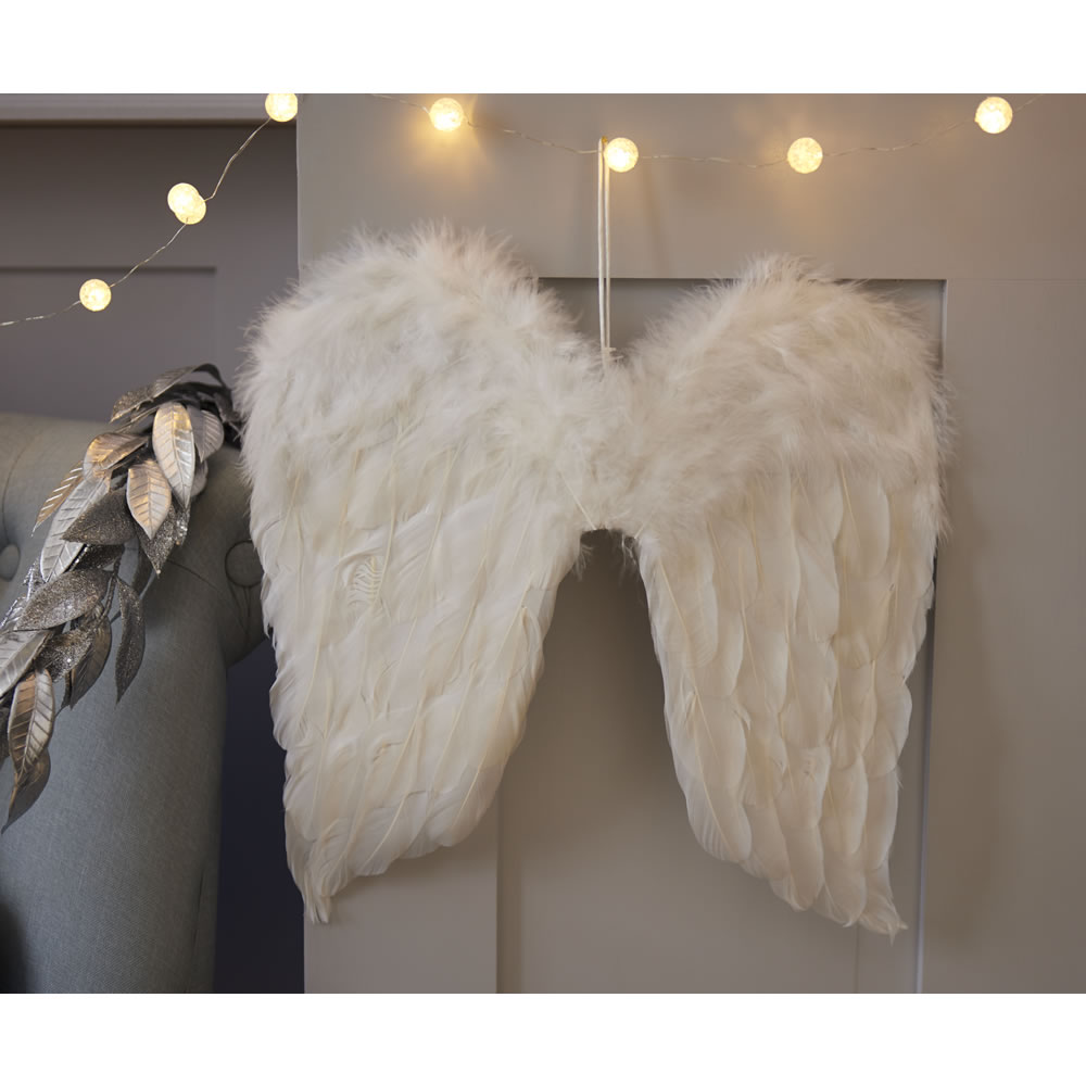 Wilko Magical Angel Wings Decoration Image 2