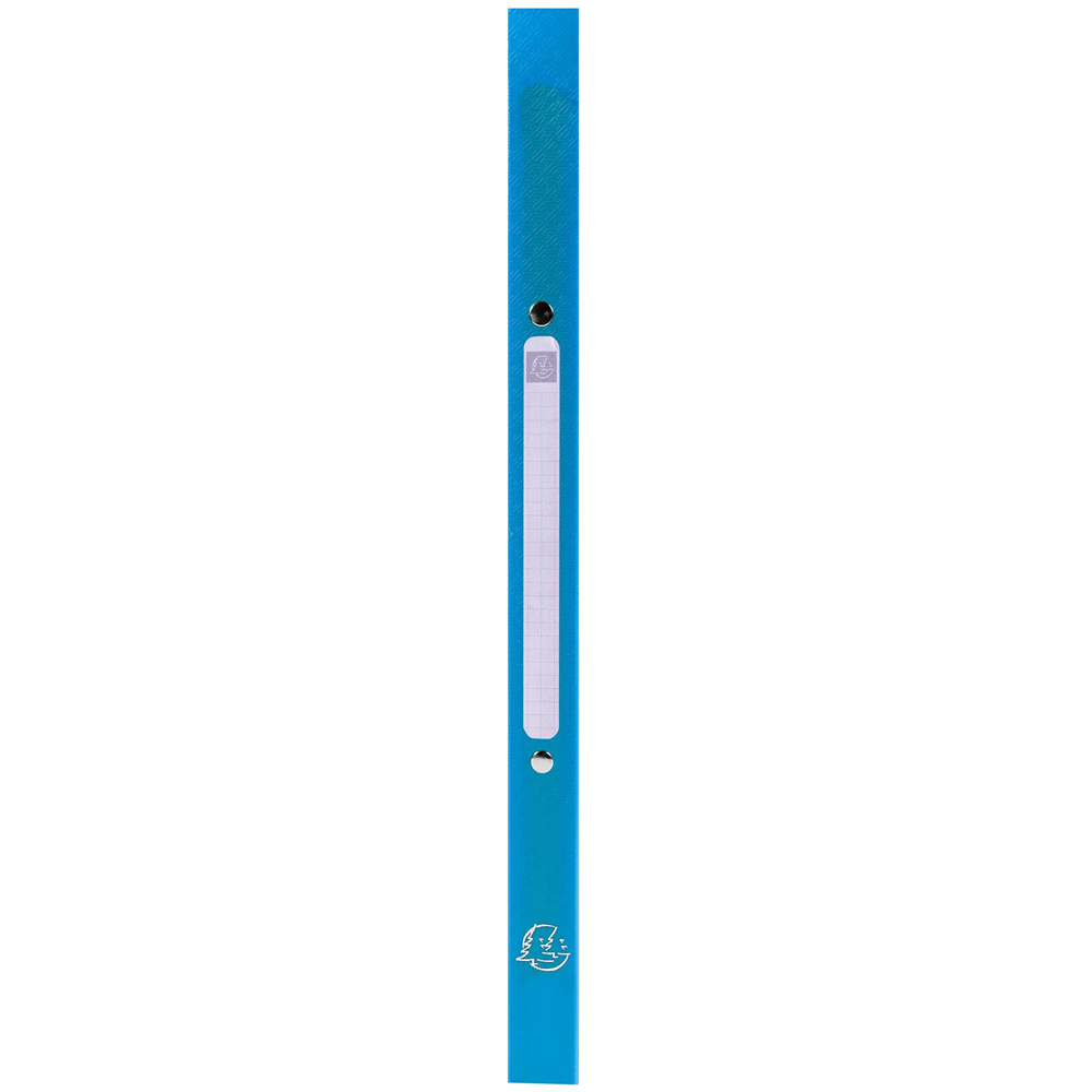 Exacompta Opak A4 Light Blue 2R Ring Binder with Label 20 Pack Image 5