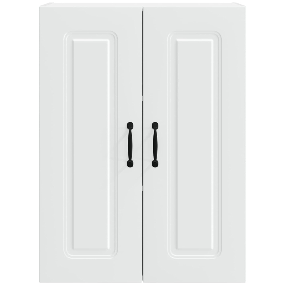 vidaXL Kalmar 2 Door White Wall Kitchen Cabinet Image 4