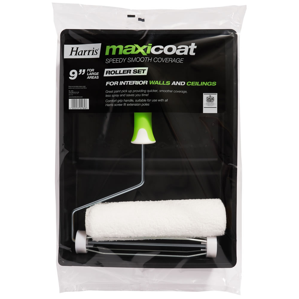 Harris Maxicoat Roller Set 9in Wilko