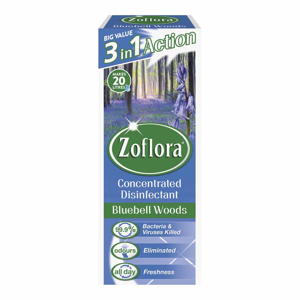 Zoflora Concentrated Disinfectant Bluebell Woods 500ml Image