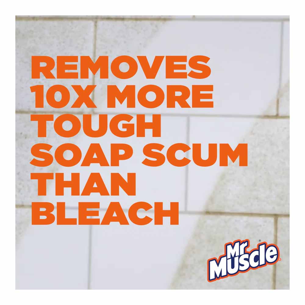 Mr Muscle Platinum Mandarin Orange Bathroom Spray 750ml Image 5