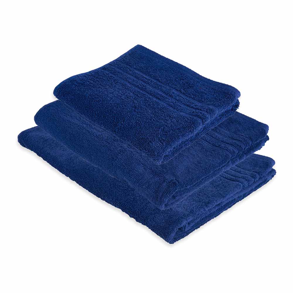 Wilko Navy Towel Bundle Image 1