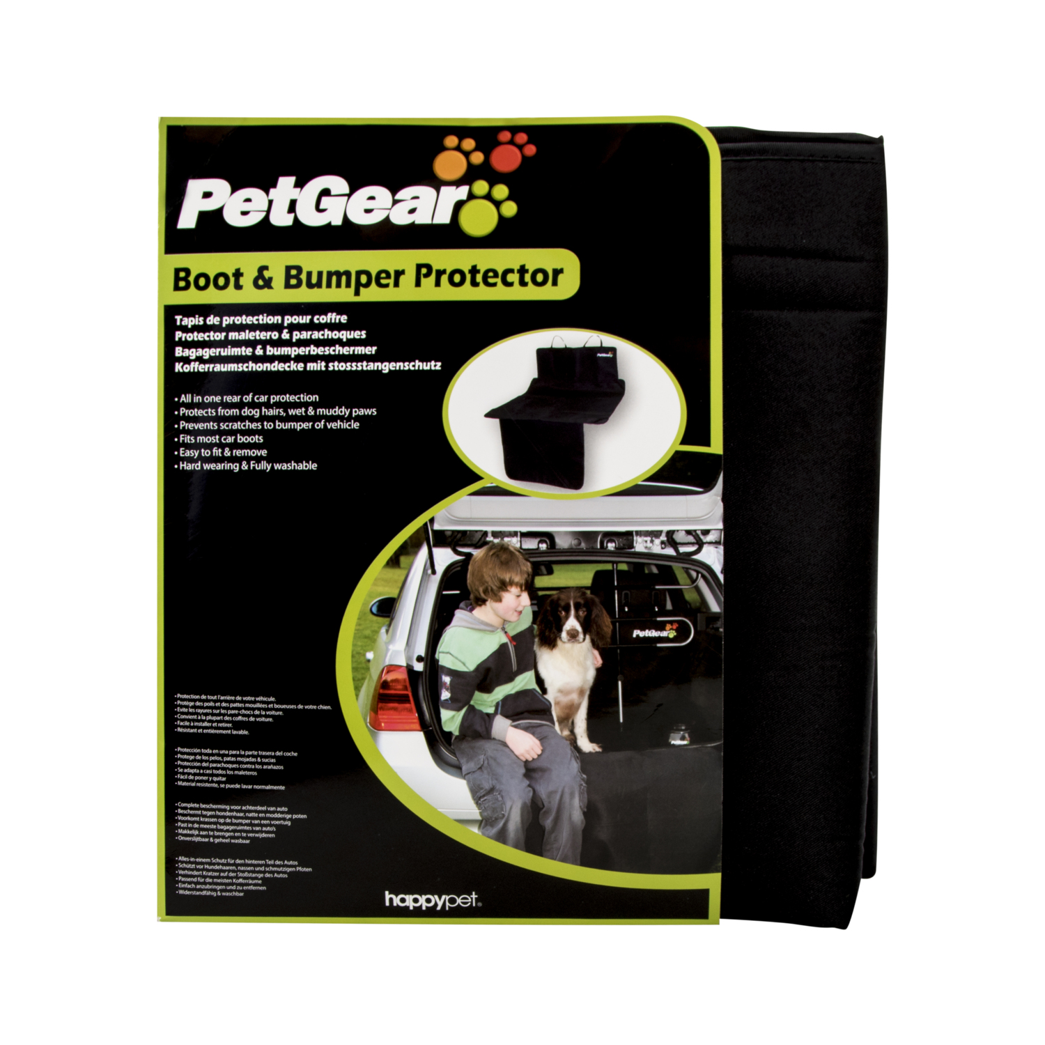 PetGear Boot and Bumper Cover - Black Image 1