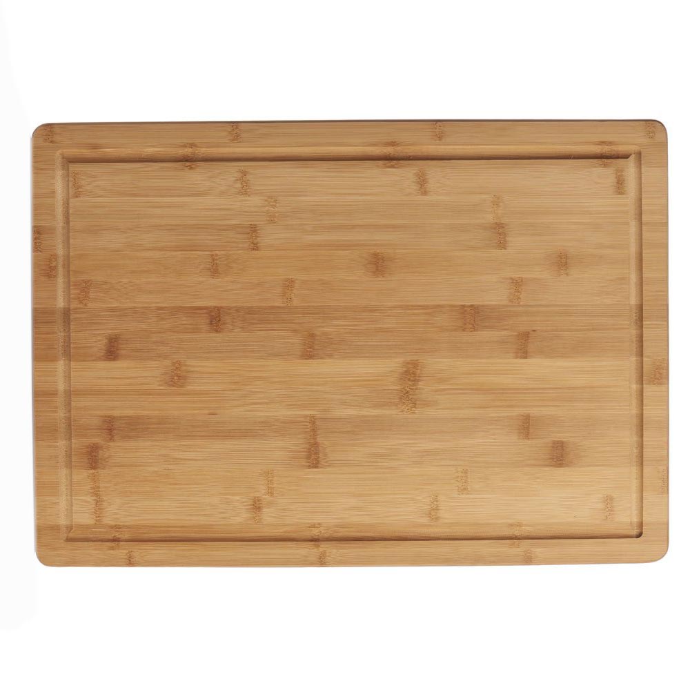 Wilko Large Bamboo Chopping Board with Groove Image 2