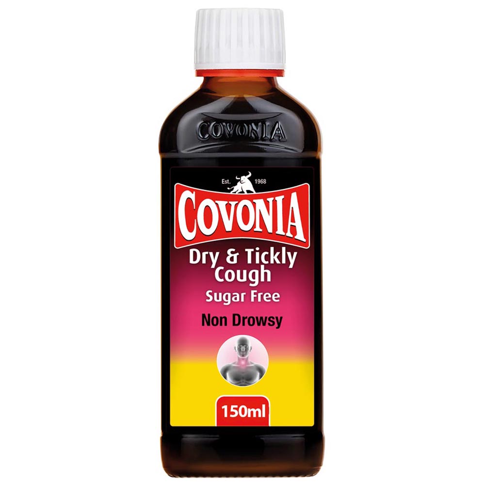 Covonia Dry & Tickly Sugar Free 150ml Image