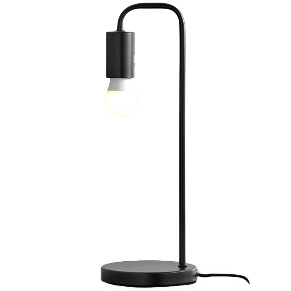 Furniturebox Laela Black Table Lamp Image 1
