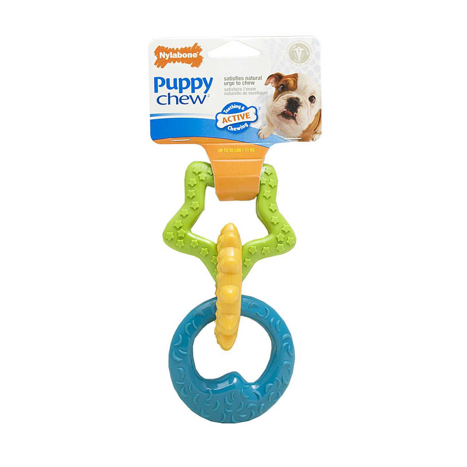 Nylabone Puppy Rings Chew Dog Toy Image