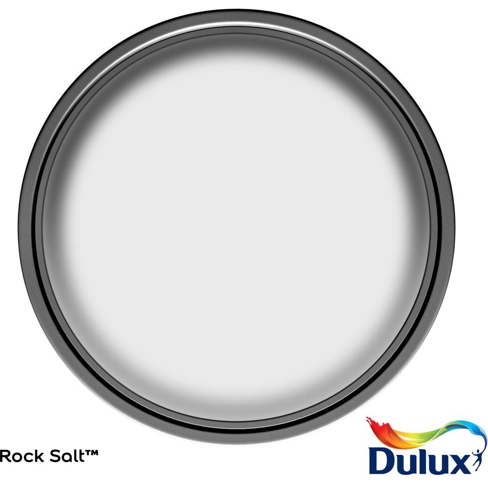 Dulux Easycare Washable & Tough Walls & Ceilings Rock Salt Matt Emulsion Paint 5L Image 3