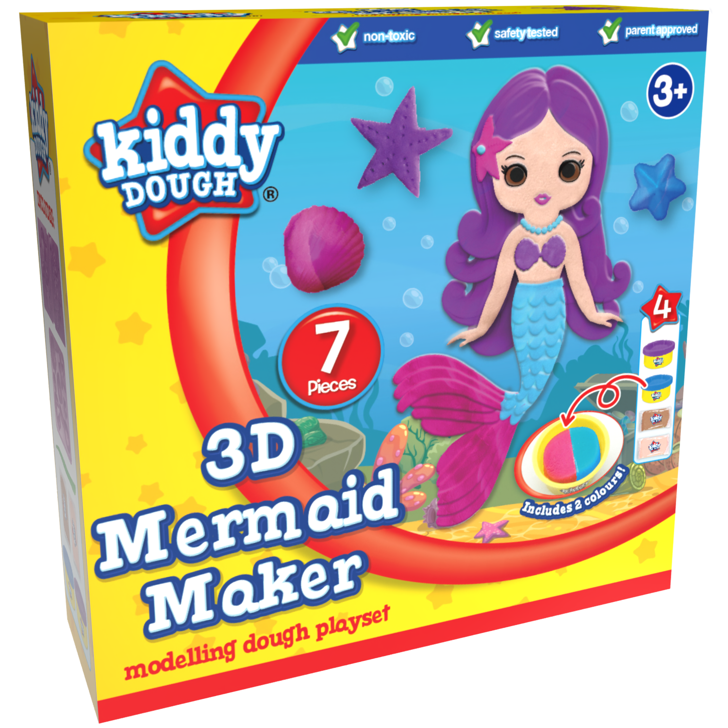 Kiddy Dough Mermaid Creations - Yellow Image