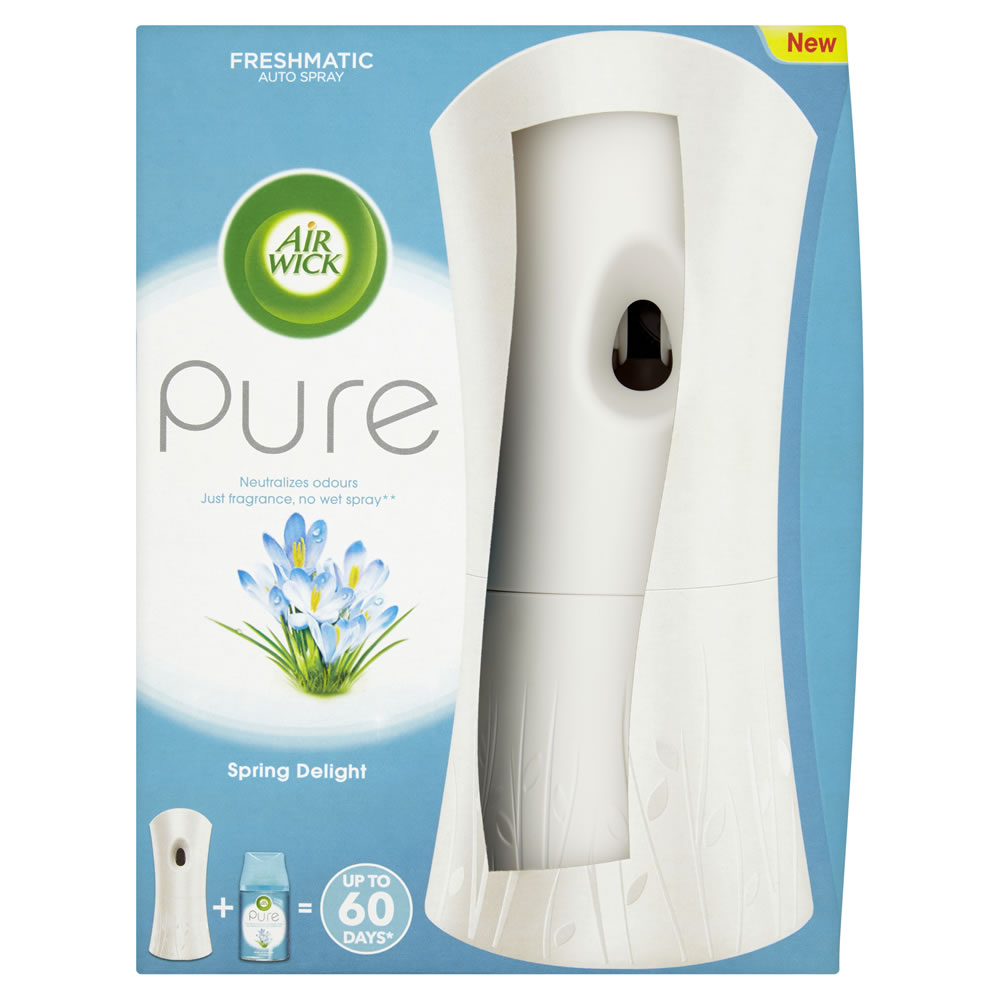 Air Wick Pure Spring Delight Freshmatic Complete Air Freshener 250ml  - wilko