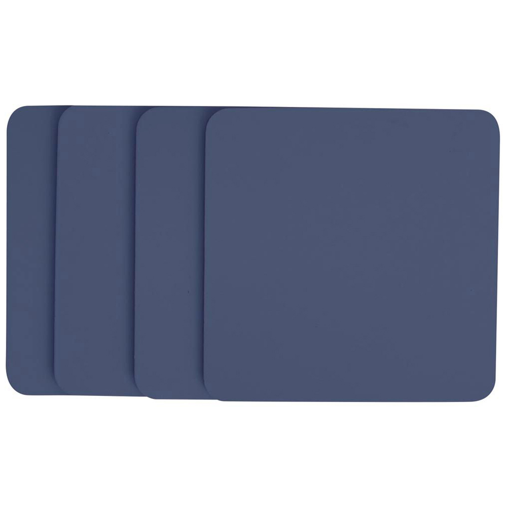 Wilko Indigo Placemats and Coasters 8 Pack Image 1