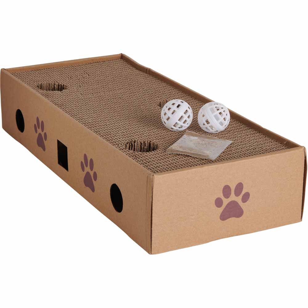 Wilko 2 in 1 Cat Scratching Box Image 2