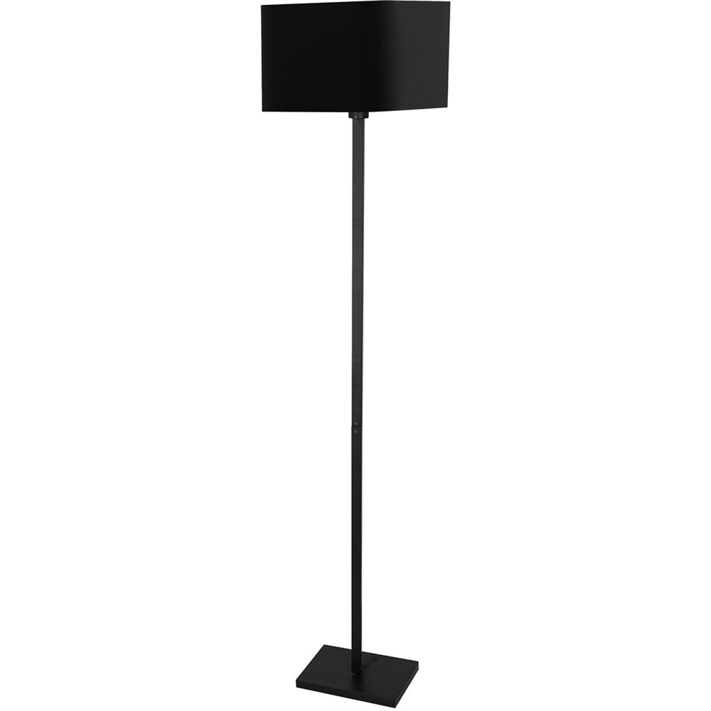 Milagro Napoli Black Floor Lamp 230V Image 1