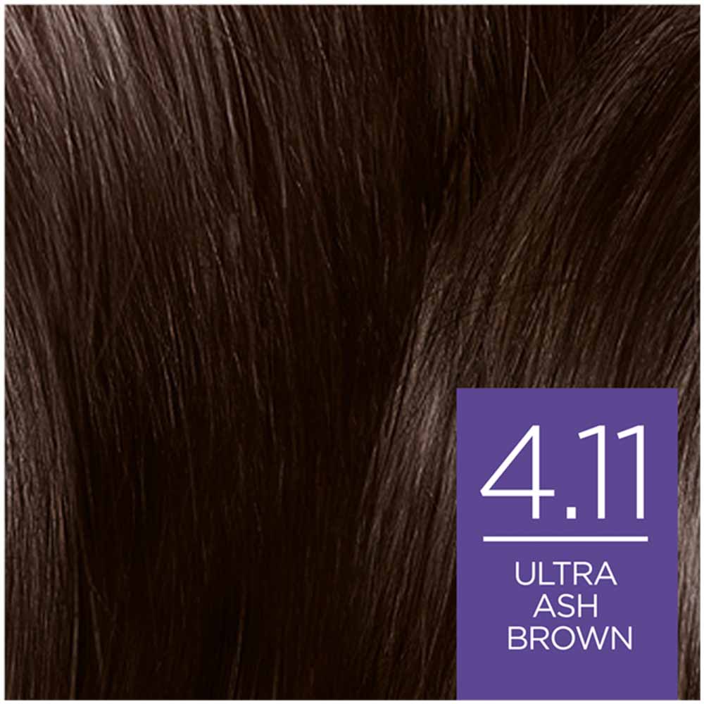 L'Oreal Paris Excellence Cool Creme Ultra Ash Brown 4.11 Permanent Hair Dye Image 5