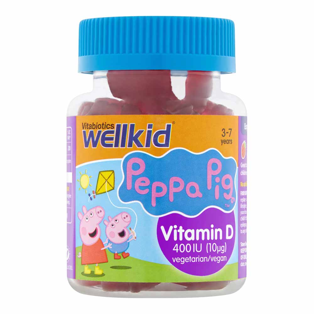 Wellkid Peppa Pig Vitamin D Jellies 30 Pack Image