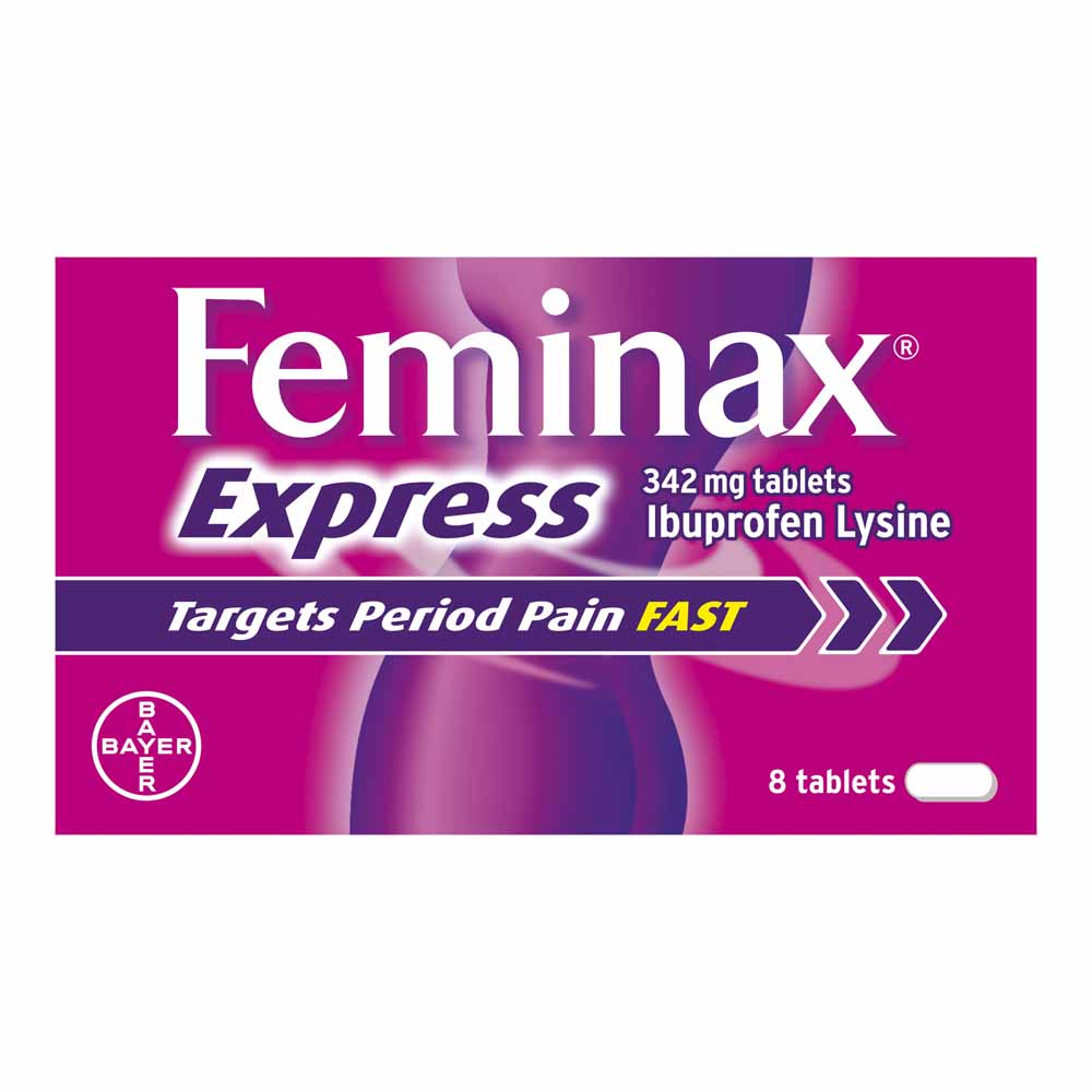 Feminax Express Tablets 8 pack Image 2