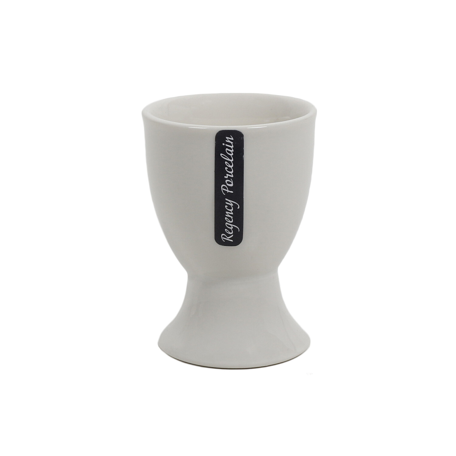 Set of 4 Regency Porcelain Egg Cups - White Image