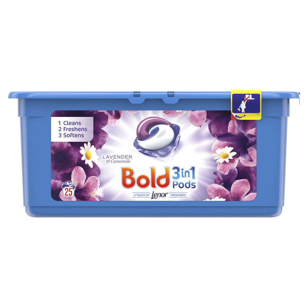 Bold Lavender and Camomile Pods 25 Washes Image