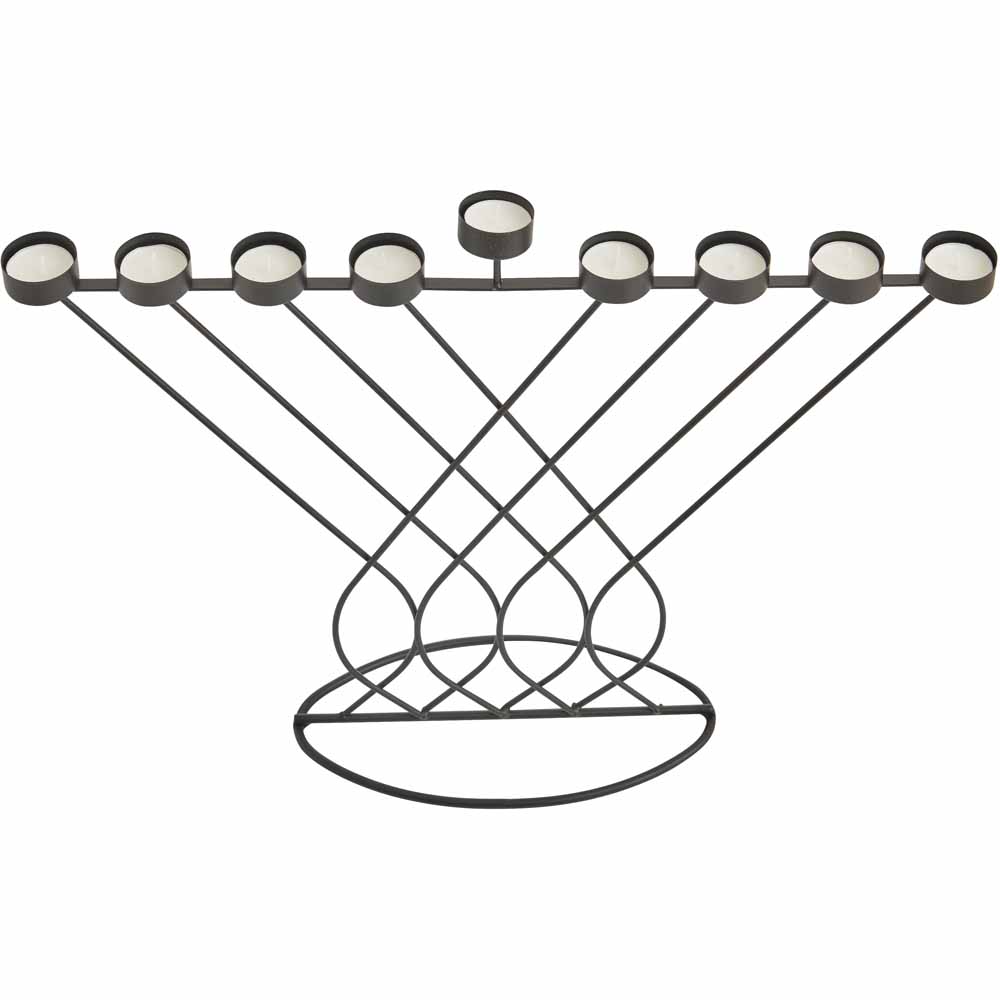 Wilko Black Candle Holder Wilko