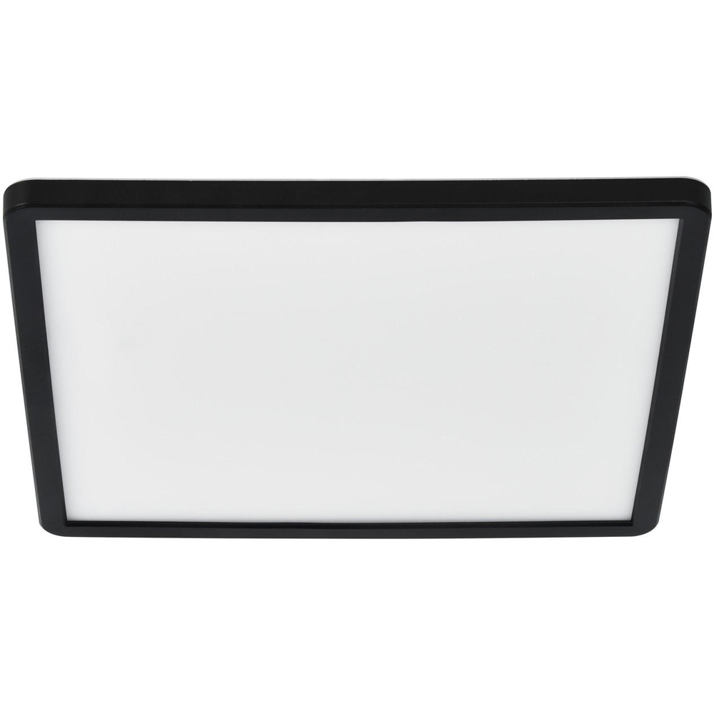 Nordlux Oja 29 Square 3000/4000K 3-Step Black LED Ceiling Light Image 1