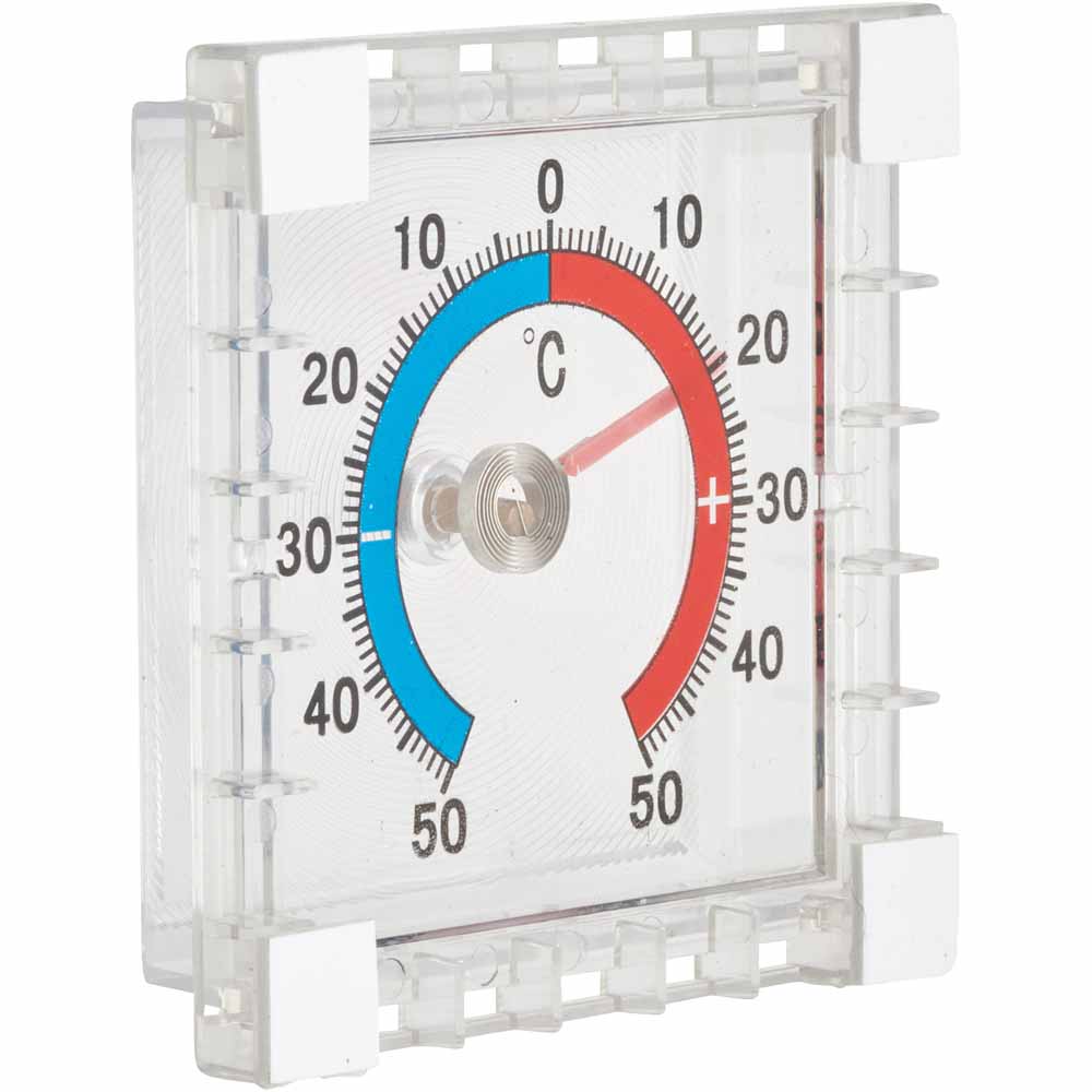 Wilko Mini Stick on Window Thermometer Wilko