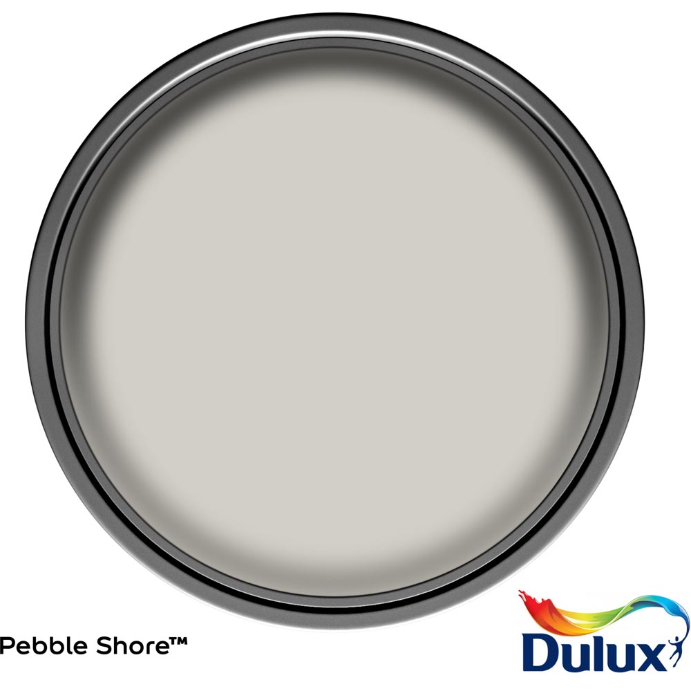 Dulux Walls & Ceilings Pebble Shore Matt Emulsion Paint 5L Image 3
