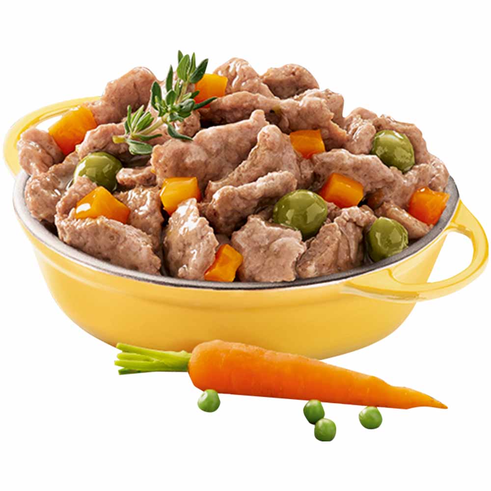 Cesar Dog Food Tasty Chicken and Vegetables in Gravy Tray 150g Image 3