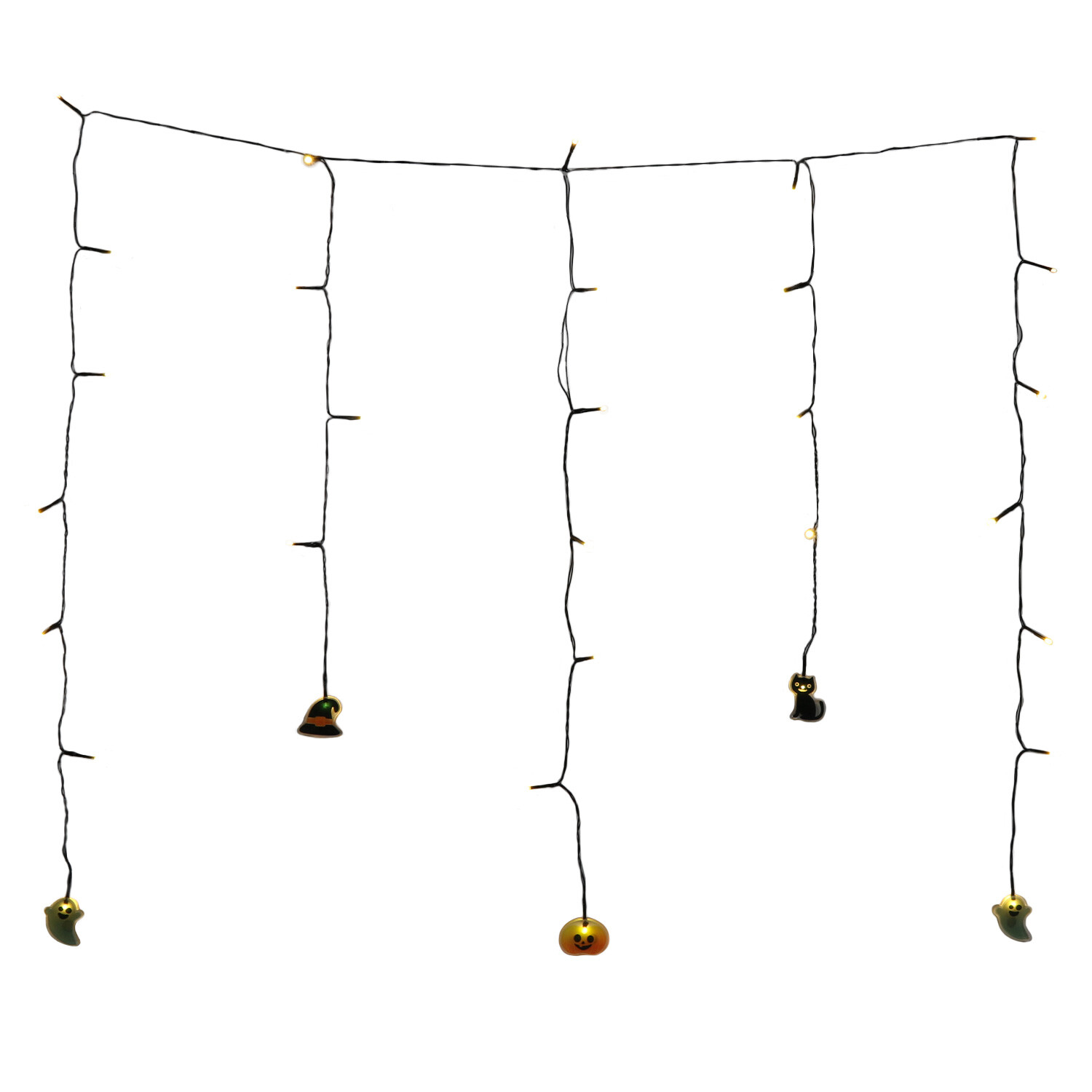 LED Spooky Curtain String Light Image 1
