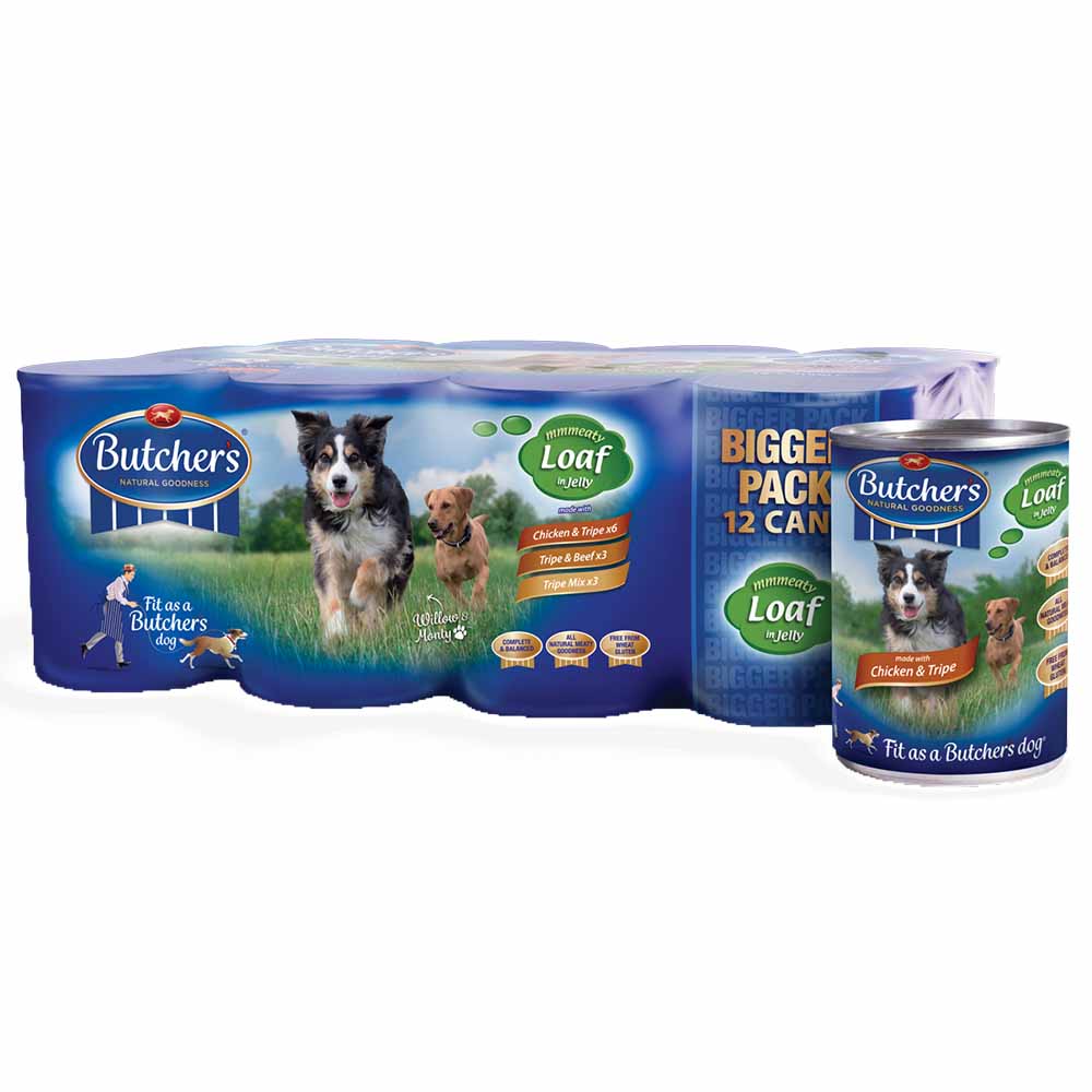 Butchers Original Recipes in Jelly Tinned Dog Food  12 x 400g Image