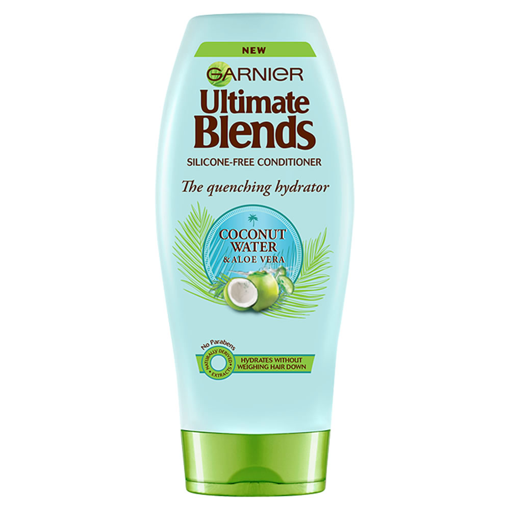 Garnier Ultimate Blends Coconut Water Silicone Free Conditioner 360ml Image 1