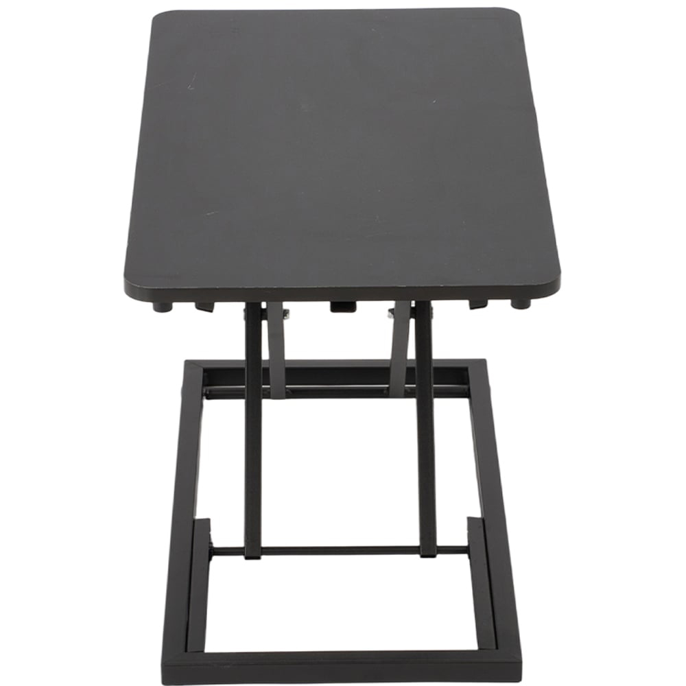 Living and Home Black Adjustable Standing Desk Converter Image 4