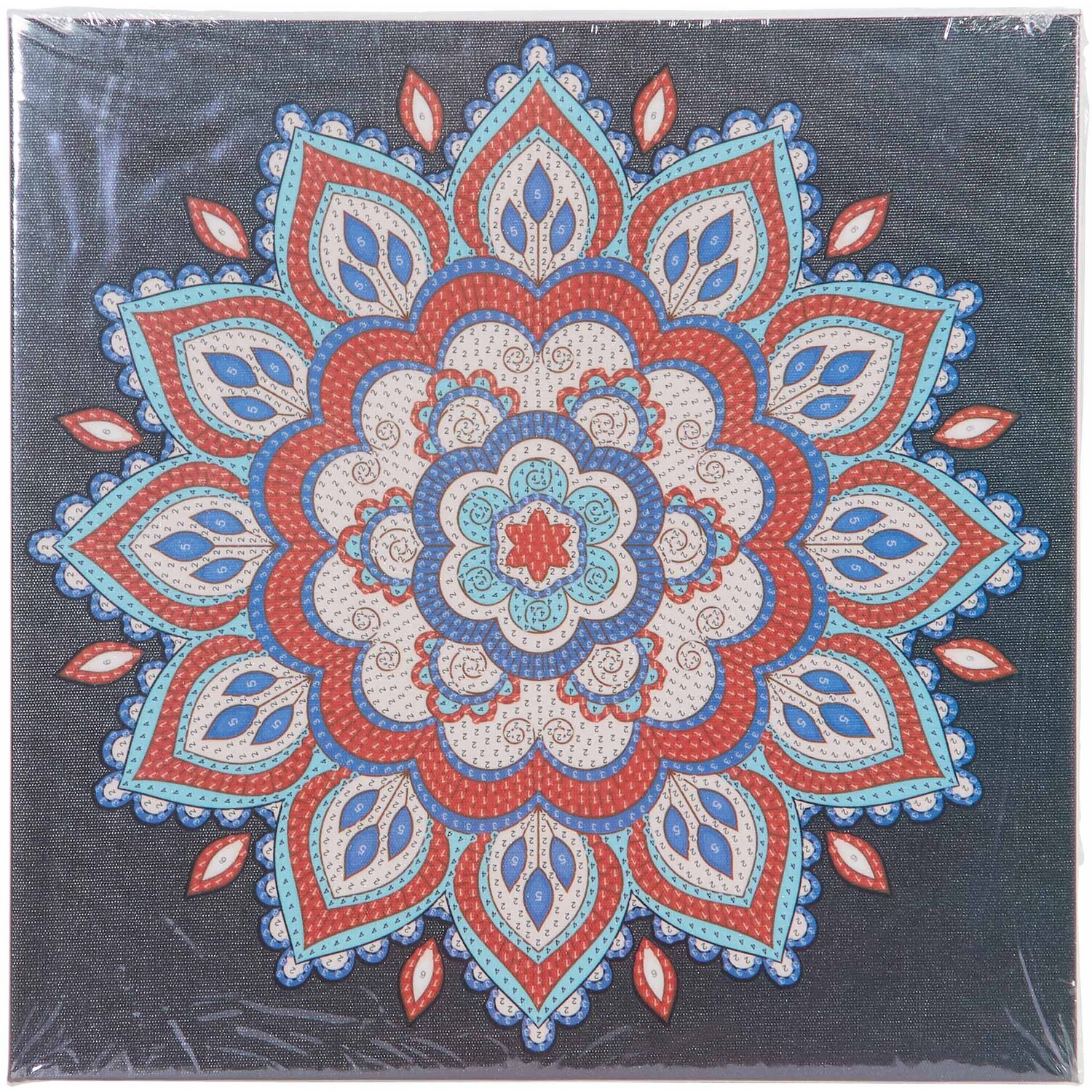 Mandala Crystal Canvas Kit - Multicolour Image 6