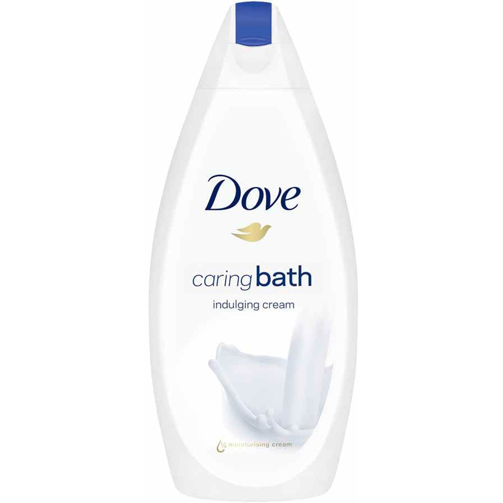 Dove Indulging Cream Bath 450ml Image 1