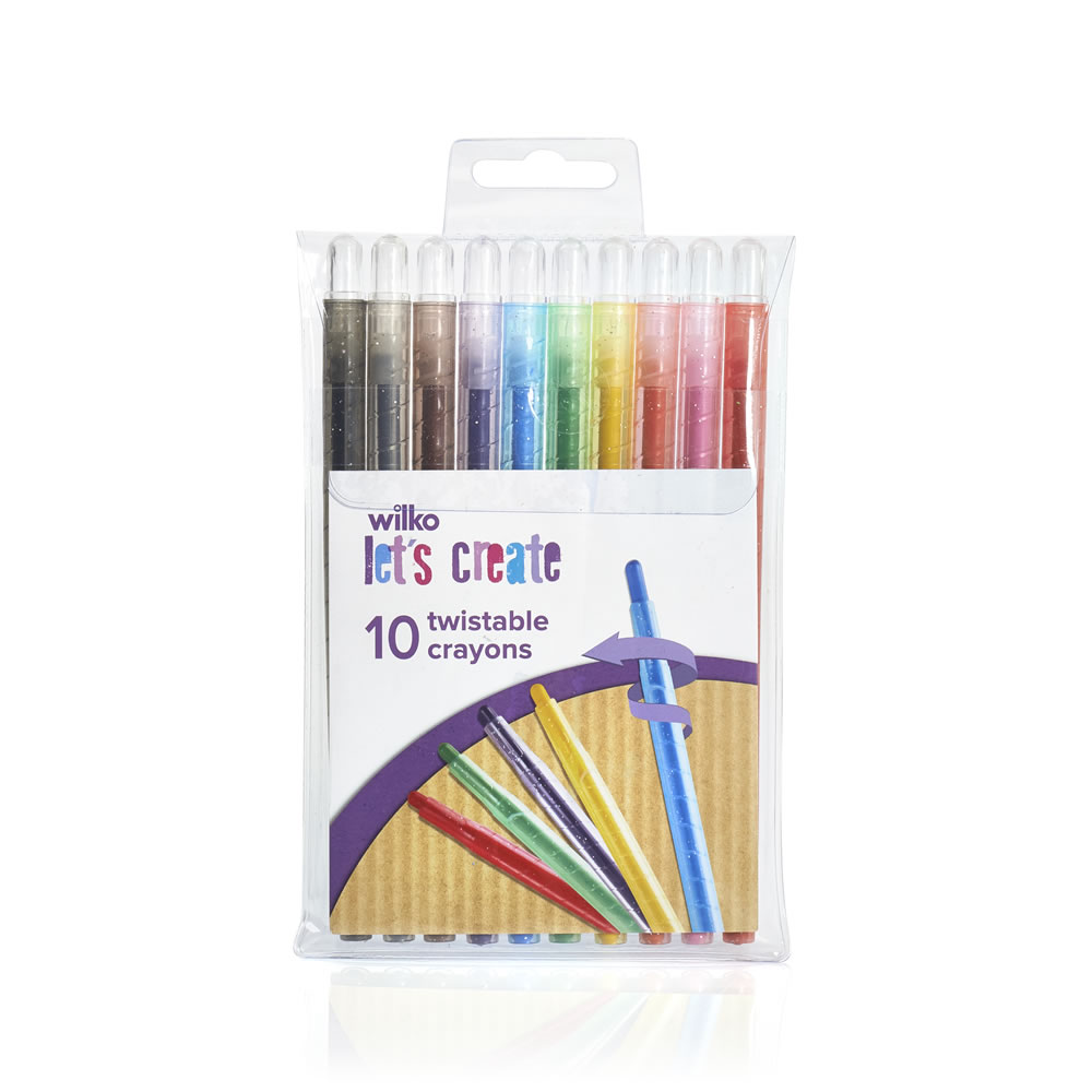 Wilko Twistable Crayons 10 pack Image