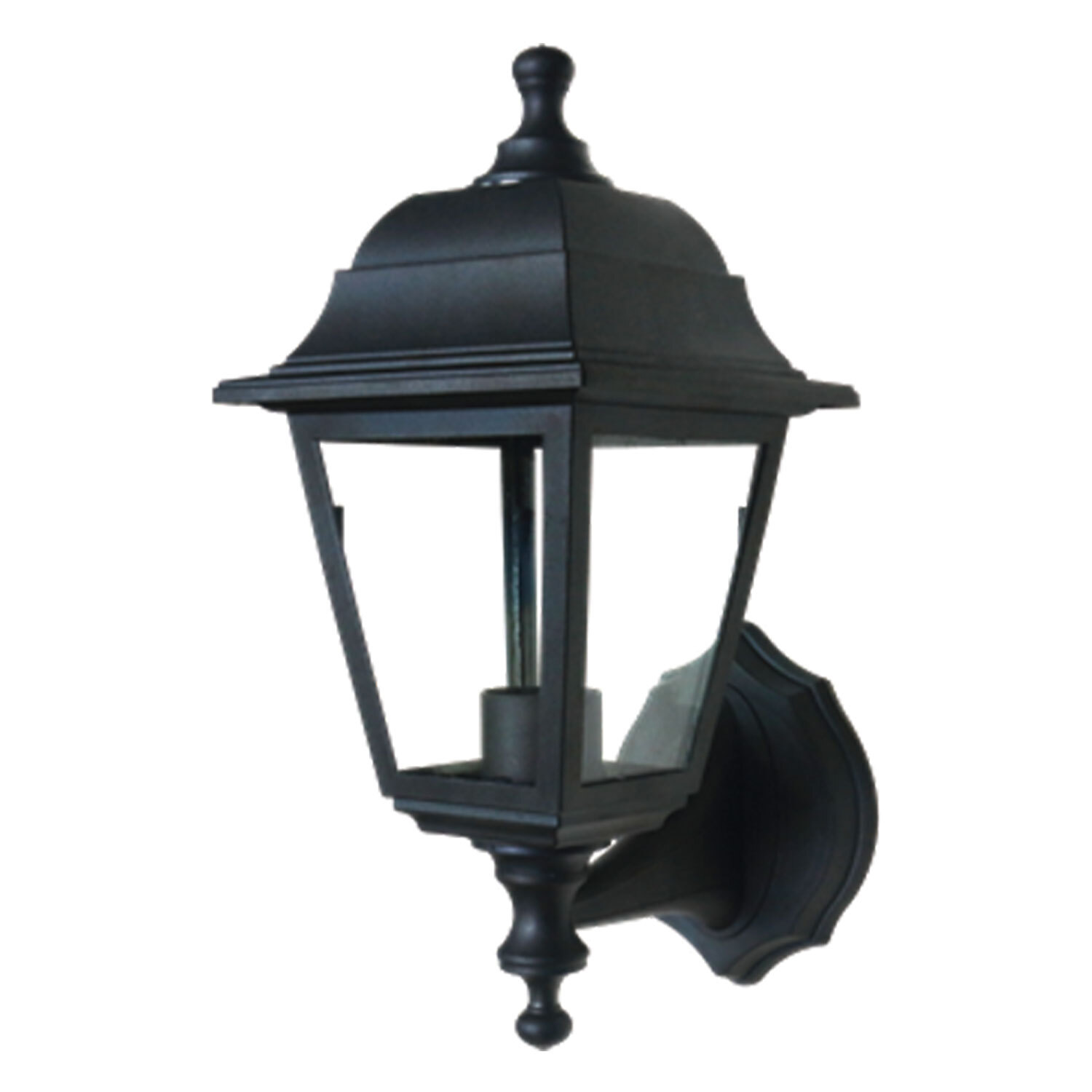 Abbot Outdoor Wall Light - Black Image 1