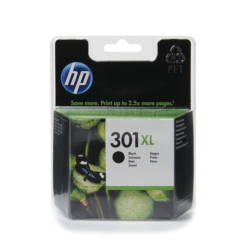 terrorisme Middelen schipper HP 301 Black XL Ink Cartridge | Wilko