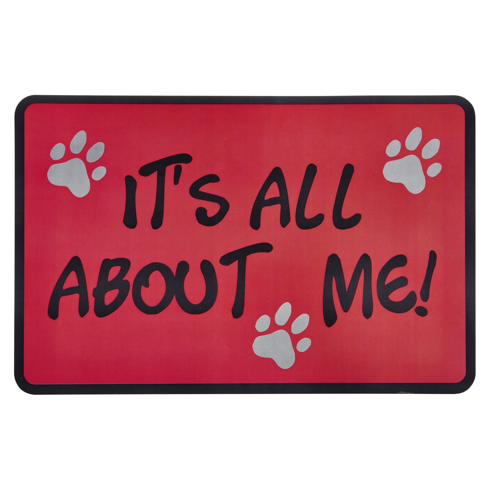 Single Wilko Dog Placemat in Assorted styles Image 3