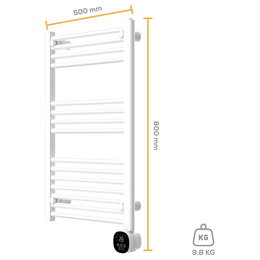 TCP Smart Wi-Fi Fixed Electric Towel Radiator Image 6